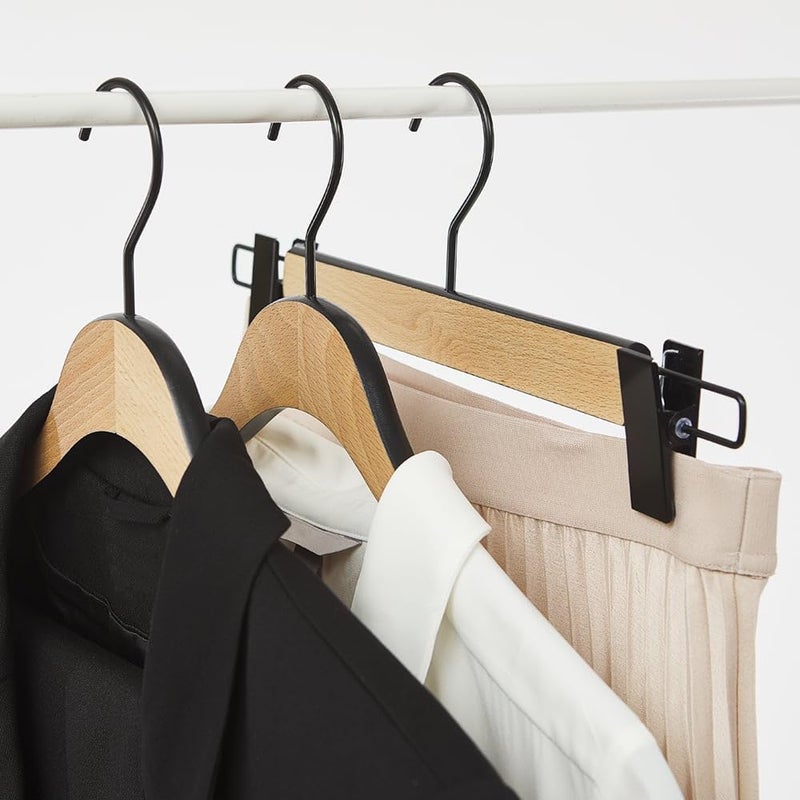 MAWA Loft Wooden Shirt & Coat Hanger - Set of 5 - Image 2